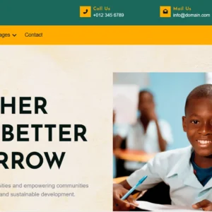 Charinity – Charity Organization Website Template